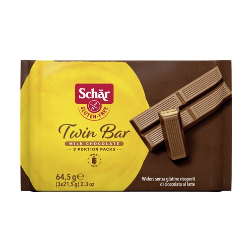 [3663] Barquillo Twin Bar de Chocolate con Leche