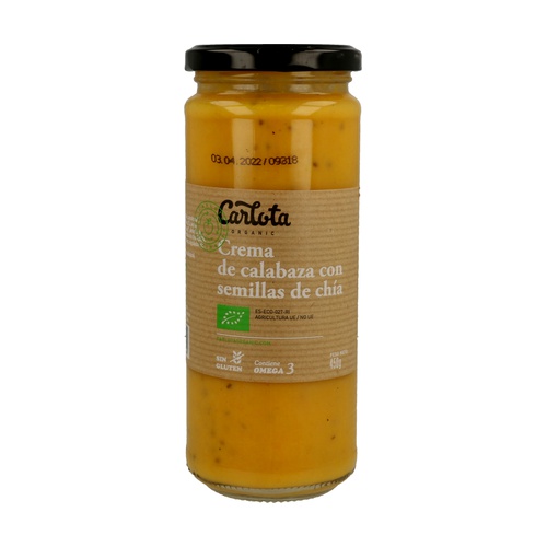 [3654] Crema de Calabaza y Chía Bio